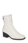 Arche Lymata Bootie In Blanc/ Noir Leather