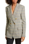 A.l.c Sedgwick Ii Glen Check & Houndstooth Double-breasted Jacket In Multi