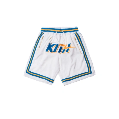 Pre-owned Kith X Mitchell & Ness Basketball Short Los Angeles Alternate