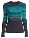 HUGO BOSS Fadeira Stretch Stripe Knit Sweater