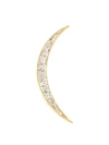 SHANA GULATI Thane 18K Yellow Gold Vermeil & Sliced Uncut Diamond Large Brooch