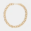 AURELIE BIDERMANN Manon Necklace in Gold-Plated Brass