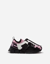 Dolce & Gabbana Sorrento Stretch-knit, Leather And Suede Sneakers