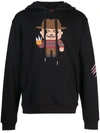 Mostly Heard Rarely Seen 8-bit Claw Hoodie In Black