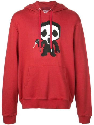 Mostly Heard Rarely Seen 8-bit Fear Factor Hoodie In Red