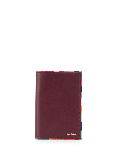 Paul Smith Logo Stamp Purse In Red