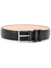 Paul Smith Buckled Belt In Black