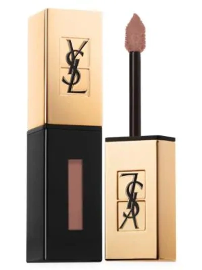 Saint Laurent Limited Edition Luxuriant Haven Glossy Stain Lip Color In 55 Beige Estampe