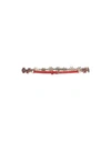 Dolce & Gabbana Thin Belt In Garnet