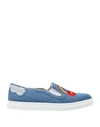 Charlotte Olympia Sneakers In Slate Blue