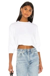 Cotton Citizen Womens White The Tokyo Cropped Cotton-jersey T-shirt M In White