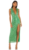 H:OURS MAHLIA MAXI DRESS,HURR-WD377
