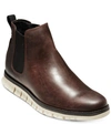 Cole Haan Men's Zerøgrand Chelsea Waterproof Boots Men's Shoes In Chestnut