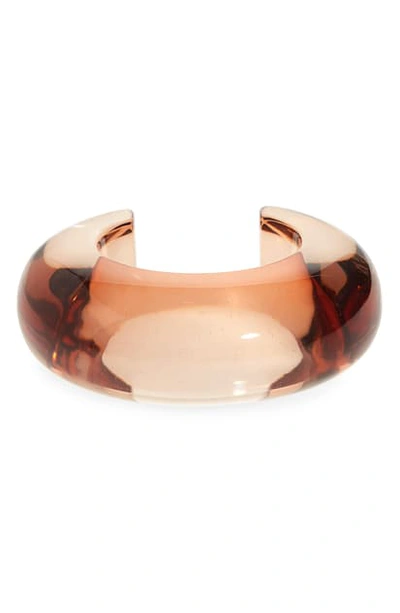 Lizzie Fortunato Arc Cuff Bracelet In Caramel