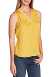 VINCE CAMUTO RUMPLED SATIN BLOUSE,9159040
