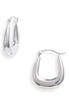 ARGENTO VIVO RECTANGULAR HOOP EARRINGS,116720