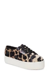 SUPERGA 2790 FANVELVET PLATFORM SNEAKER,S00GZJ0