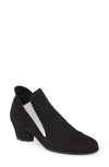 Arche Musc Bootie In Noir/ Argent Leather