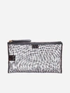 FENDI FFREEDOM LARGE TECHNICAL FABRIC AND LEATHER POUCH