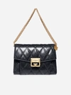 GIVENCHY GV3 SMALL QUILTED LEATHER SHOULDER BAG