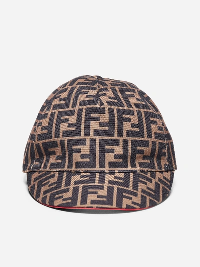 Fendi Cappello Da Baseball Con Logo Ff