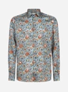 ETRO FLORAL PRINT COTTON SHIRT