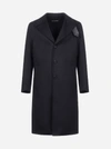 NEIL BARRETT TAILORED WOOL AND CASHMERE COAT