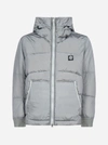 STONE ISLAND QUILTED NYLON HOODED PUFFER JACKET