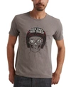 LUCKY BRAND MEN'S SKULL HELMET GRAPHIC T-SHIRT