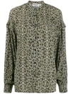 ESSENTIEL ANTWERP TUBIN SNAKESKIN SHIRT