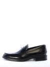 TOD'S MOCASSIN BLACK LEATHER,11095881