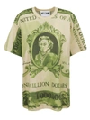 Moschino Oversized Printed Cotton-jersey T-shirt In Only One
