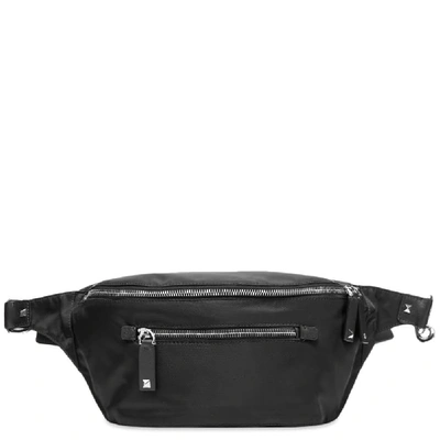 Valentino Garavani Valentino Vltn Nylon Waist Bag In Black