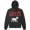 GUCCI Gucci Lamb Logo Hoody