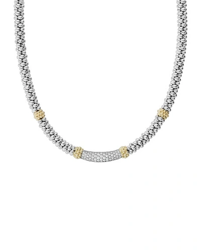 LAGOS DIAMOND LUX 5MM NECKLACE, 18",PROD202620093