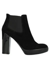 Hogan Ankle Boots In Black