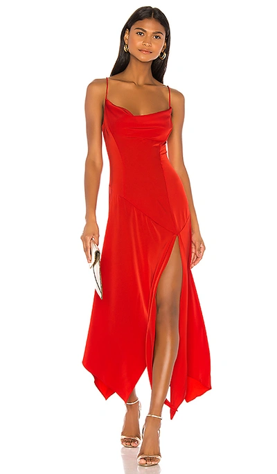 Nbd Teodora Gown In Red