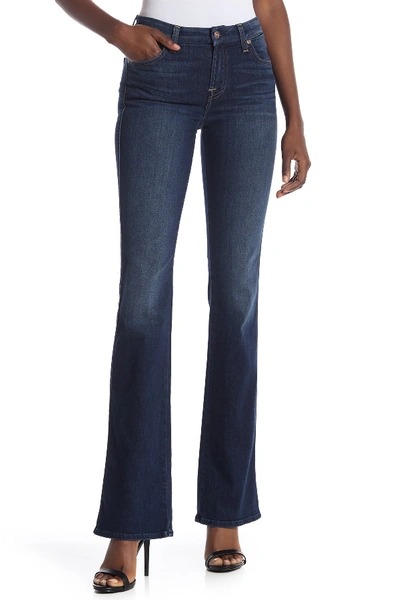 7 For All Mankind Kimmie Bootcut Squiggle Jeans In Parisian Night