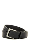 Timberland Classic Leather Belt In Black