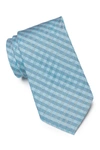 CALVIN KLEIN Ridge Mini Check Silk Blend Tie