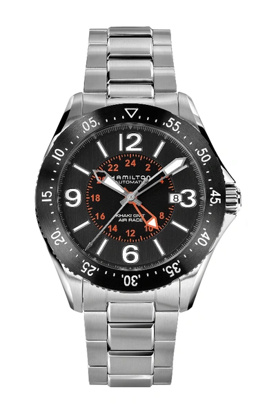 Hamilton Men's Khaki Pilot Gmt Automatic Bracelet Watch, 44mm