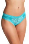 Natori Feathers Hipster Briefs In Gem Turquo