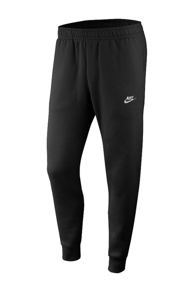 Nike Sportswear Club Fleece Joggers In Black/white