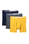 Calvin Klein Cotton Boxer Briefs - Pack Of 3 In Tjh