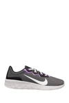 Nike Explore Strada Sneaker In 003 Black/white/violet/yellow