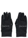 YOHJI YAMAMOTO YOHJI YAMAMOTO LOGO EMBROIDERED GLOVES