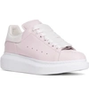 Alexander Mcqueen Sneaker In Pale Rose/ White