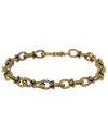 JOHN VARVATOS Brass Oval Chain Link Bracelet