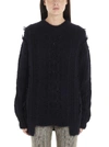 STELLA MCCARTNEY STELLA MCCARTNEY CABLE KNIT OVERSIZE SWEATER