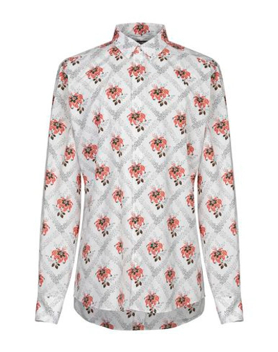 Dolce & Gabbana Patterned Shirt In White